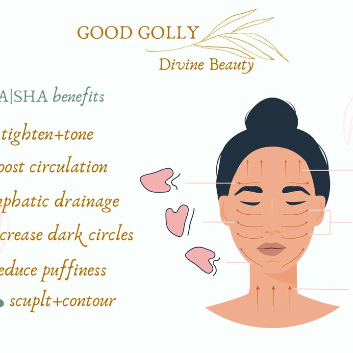 Salt + Soul Skincare - Wholesale Gua Sha Tool - Gua sha | anti aging face serum | organic moisturizer