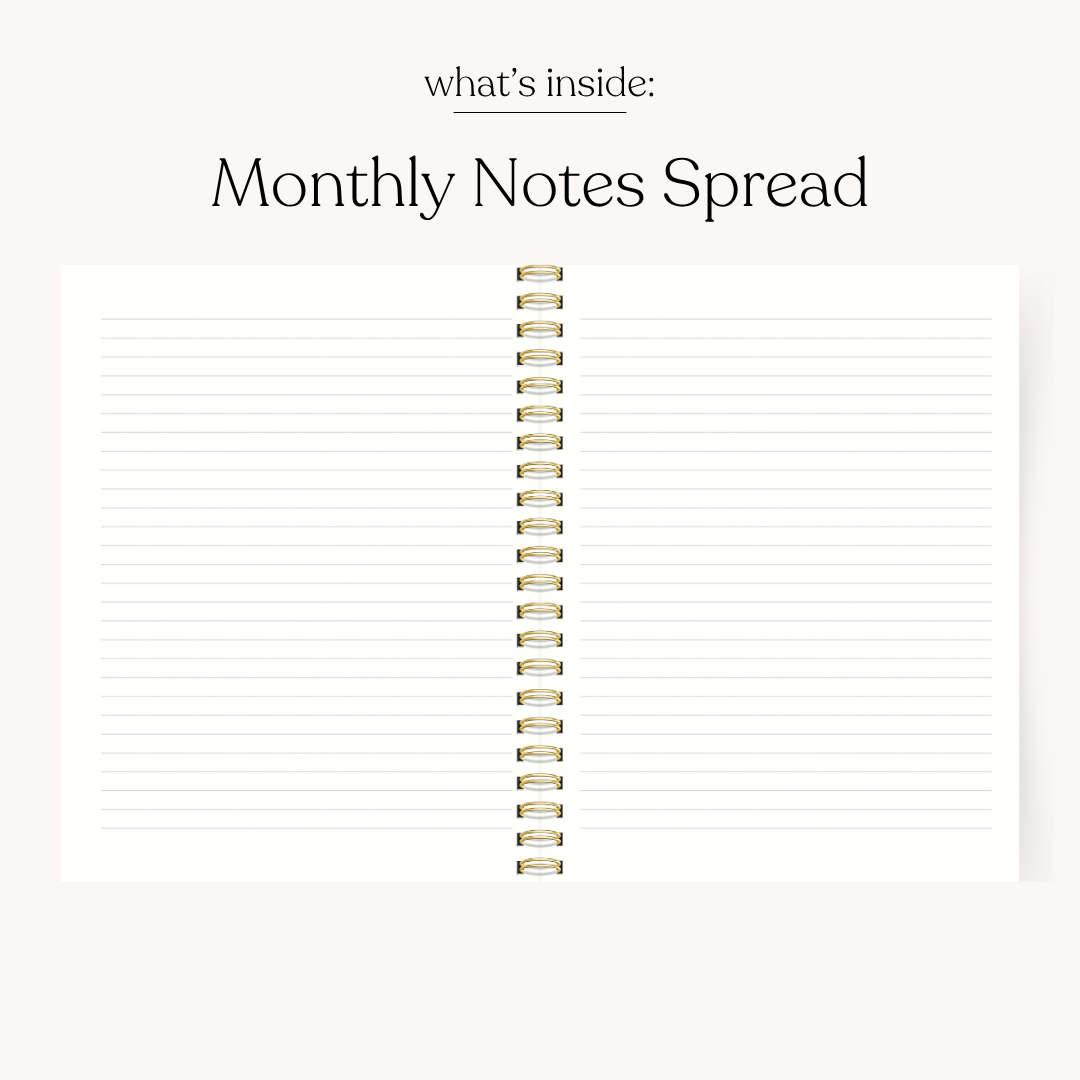 Elyse Breanne Design - Wholesale Planner - Terracotta Floral Undated Planner | Fall & Halloween3