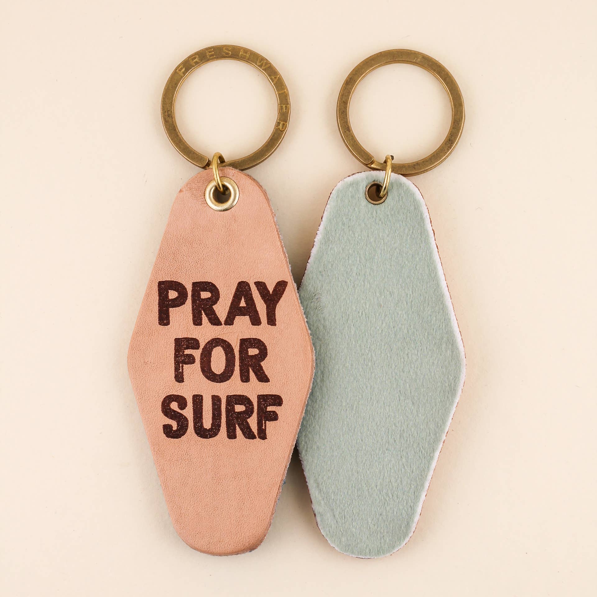 Freshwater Curated Goods - Wholesale Keychain - Unisex - Pray For Surf Hotel Keychain2