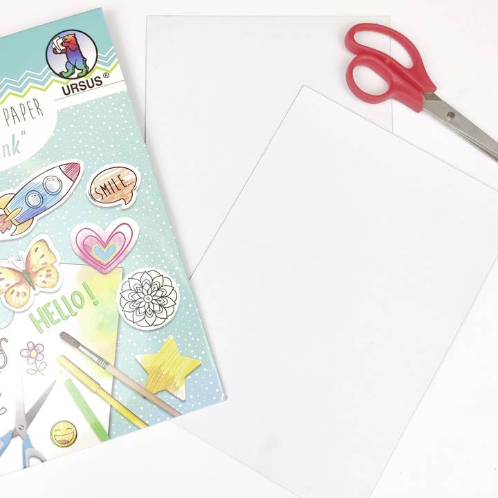 URSUS® / Buntpapierfabrik Ludwig Bähr GmbH & Co. KG - Wholesale Craft supplies - Magnetic paper “blank”, DIN A55