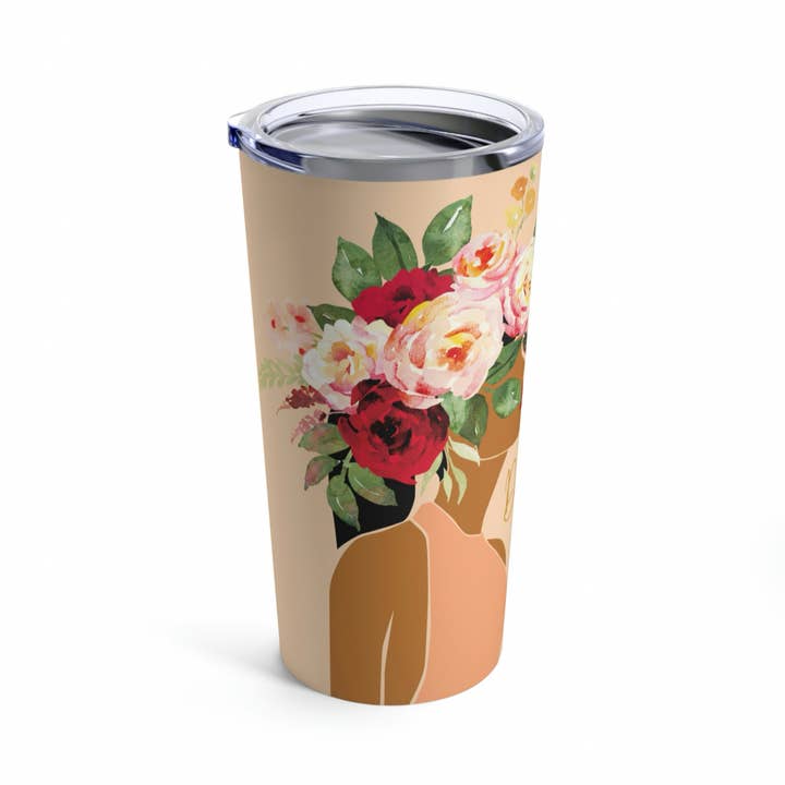 Urban Chic Living - Wholesale Insulated Mug/Tumbler - Black Women Tumbler, Inclusive drinkware, Coffee or Tea shop