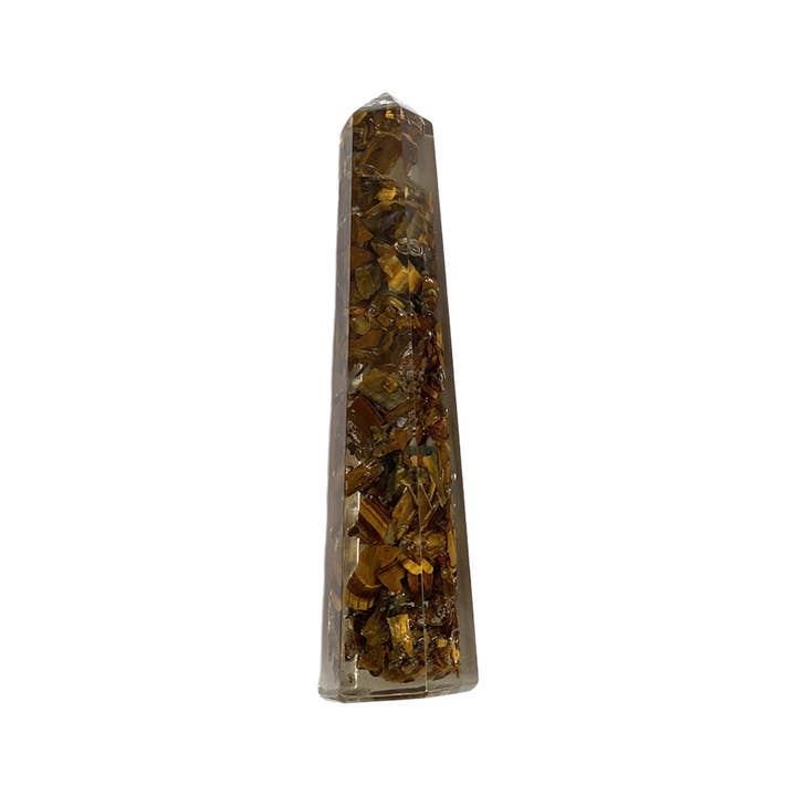 VIE - Wholesale Spiritual Stone/Crystal - Orgonite Obelisk Tower, 10-12cm15