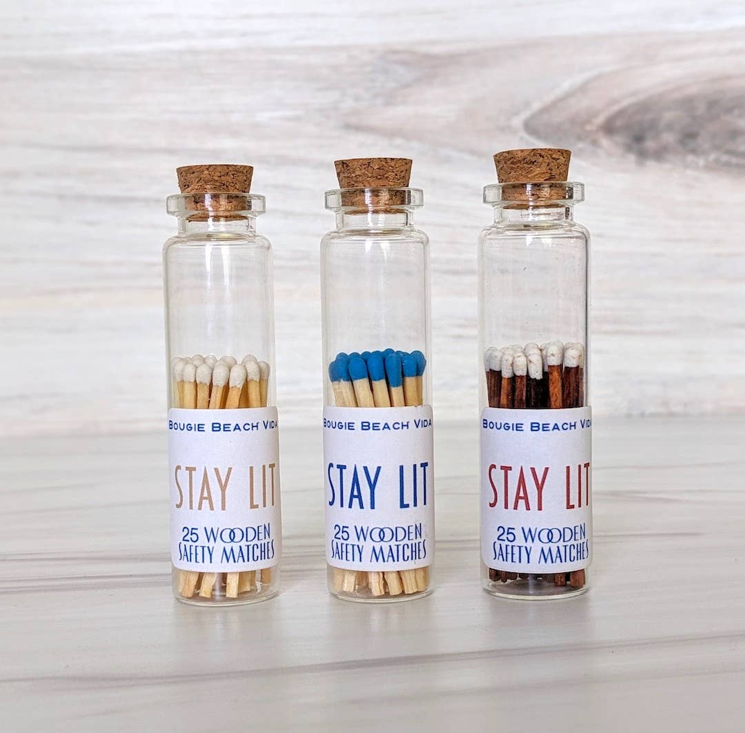 Bougie Vida - Vente Allumettes - Allumettes de sécurité à pointe colorée Bougie Vida2