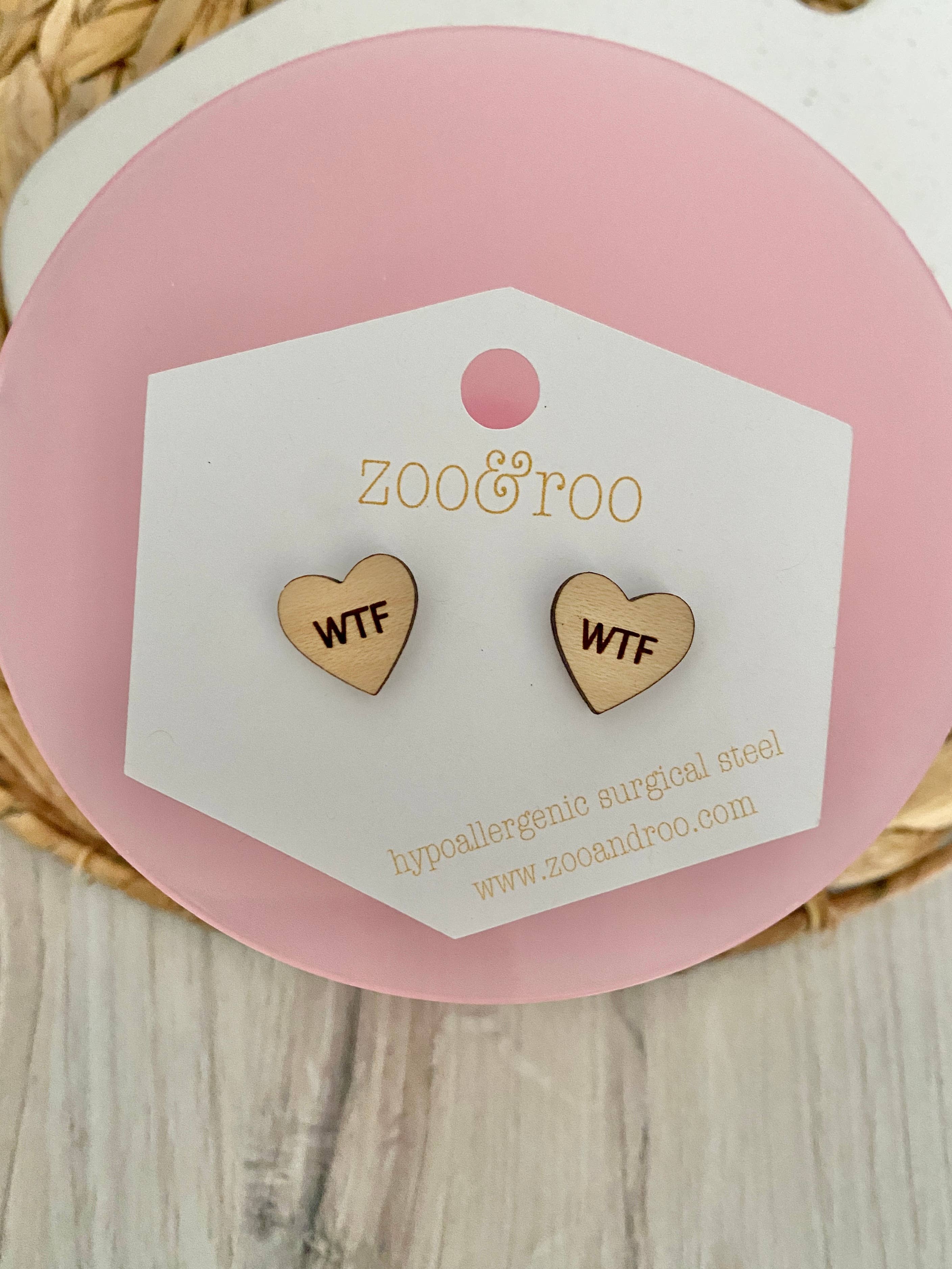 zoo&roo - Wholesale Jewelry Set - Set of 36 Conversation Heart Studs | Valentines Day earrings20