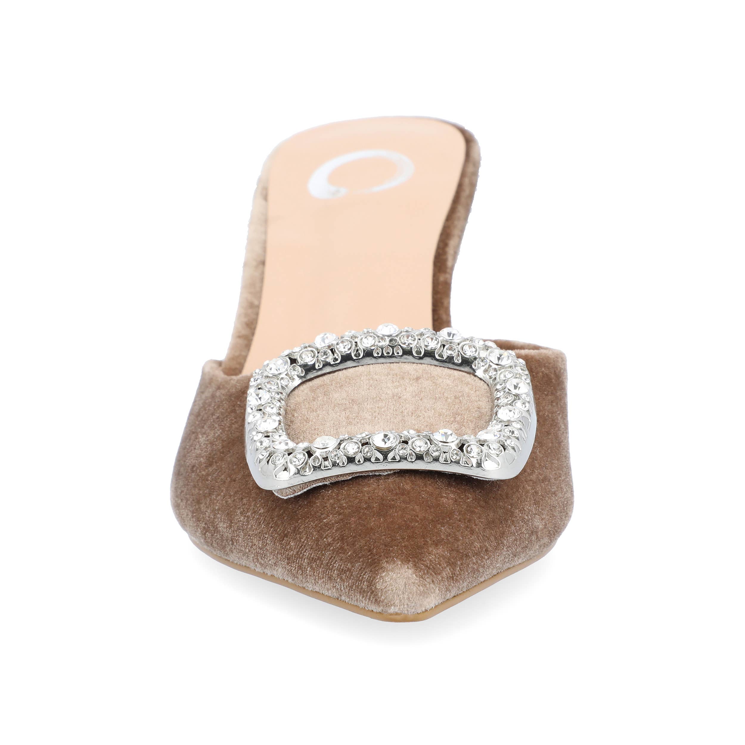 Journee - Wholesale Low Heels - Women's - Rishie Kitten Heeled Mules In Velvet13