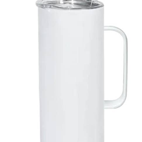 20 oz Sublimation Tumbler with Handle for wholesale by Mommas Craft Workshop