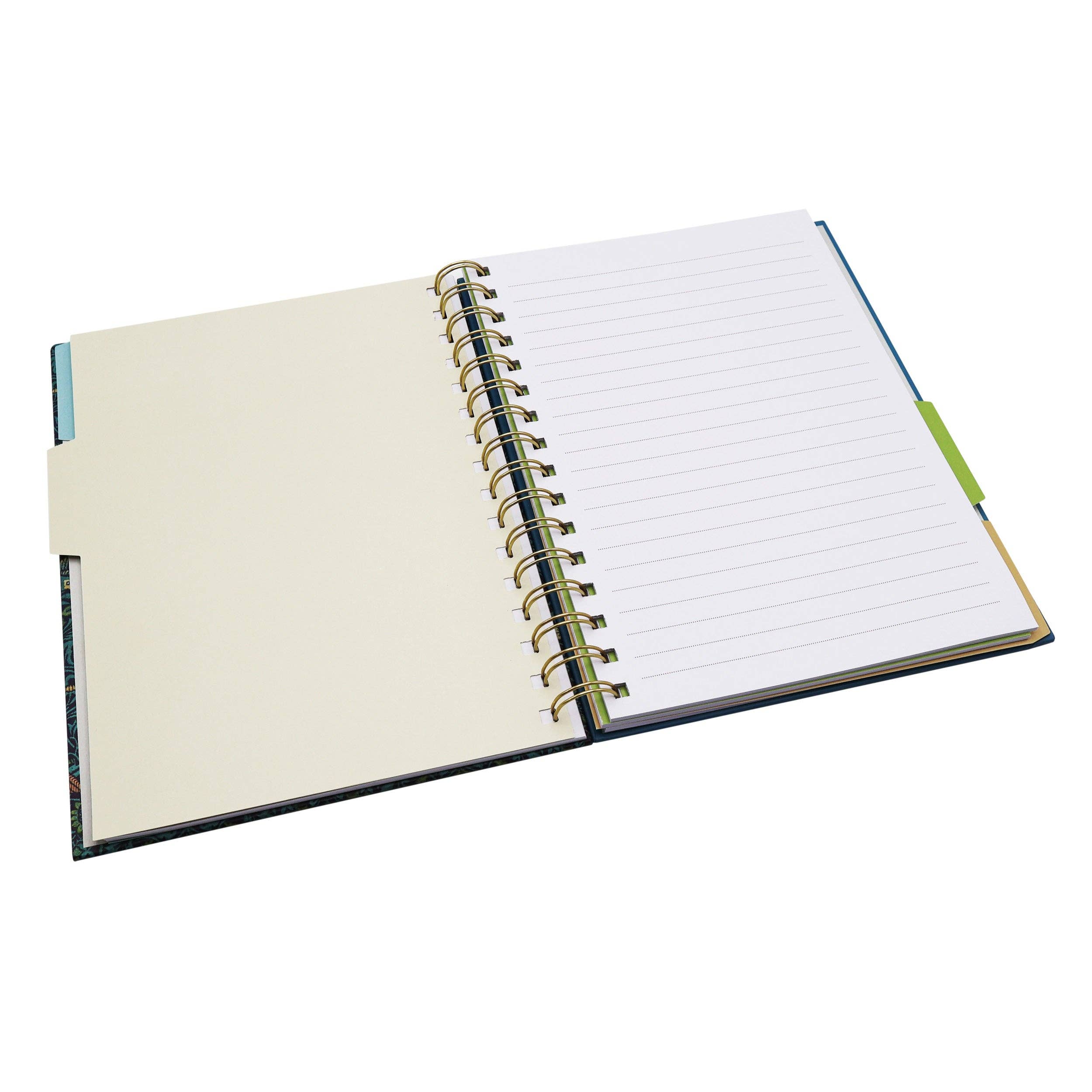 Robert Frederick Ltd – wholesale Notebook – William Morris Birds A5 Notebook With Dividers2