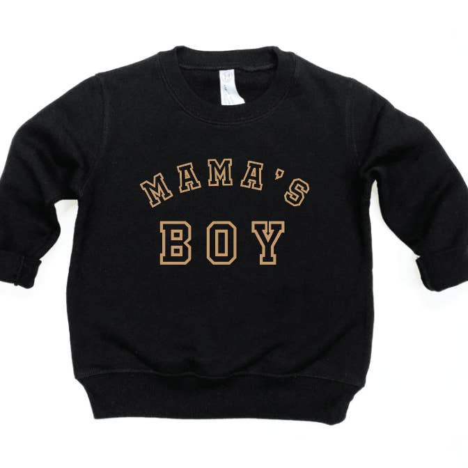 Mama's Boy Varsity Sweatshirt for engroshandel hos SBG Co.