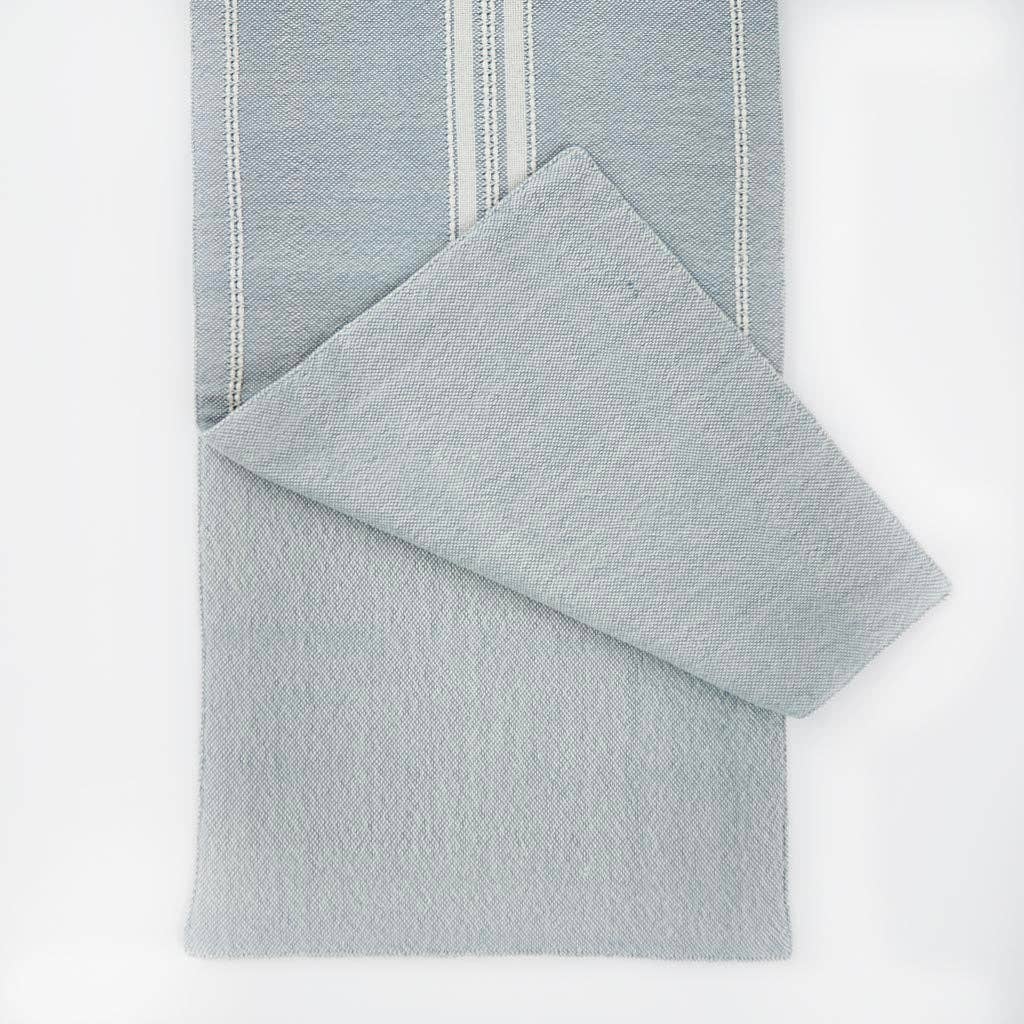 Weaver Green – wholesale Table runner – Marseille Duck-Egg Table Runner4