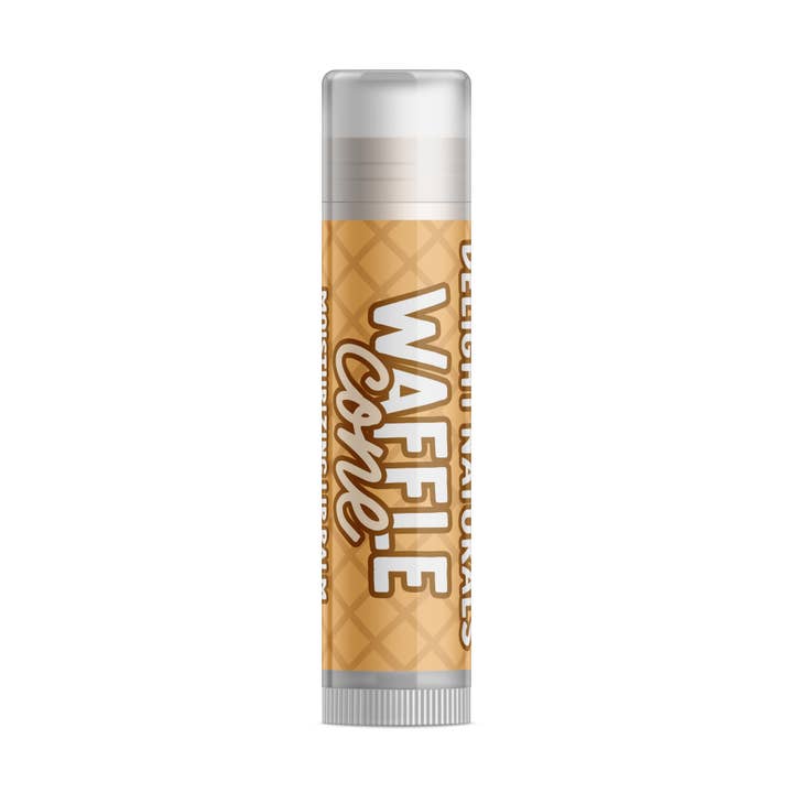 Waffle Cone Lip Balm for wholesale by Delight Naturals