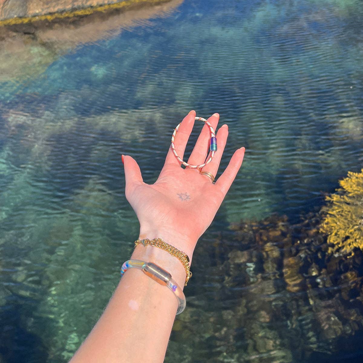 BRACENET - Wholesale Woven/Braided Bracelet - Rainbow Bay bracelet made from fishing net4