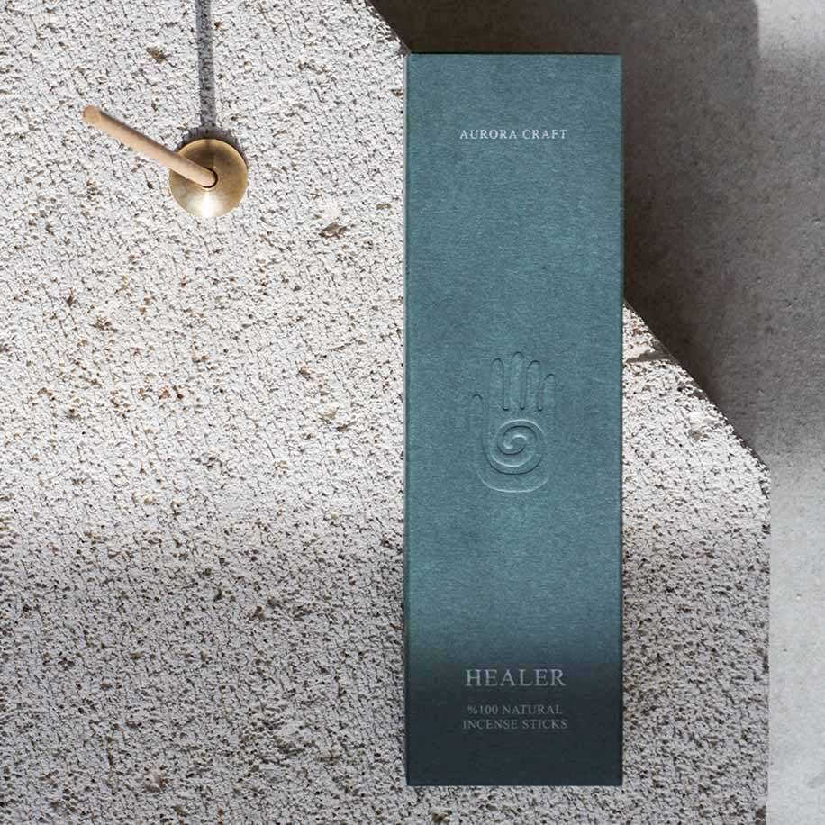 Aurora Craft - Wholesale Incense - Healer - Natural Incense (Sage, Laurel, Juniper)1
