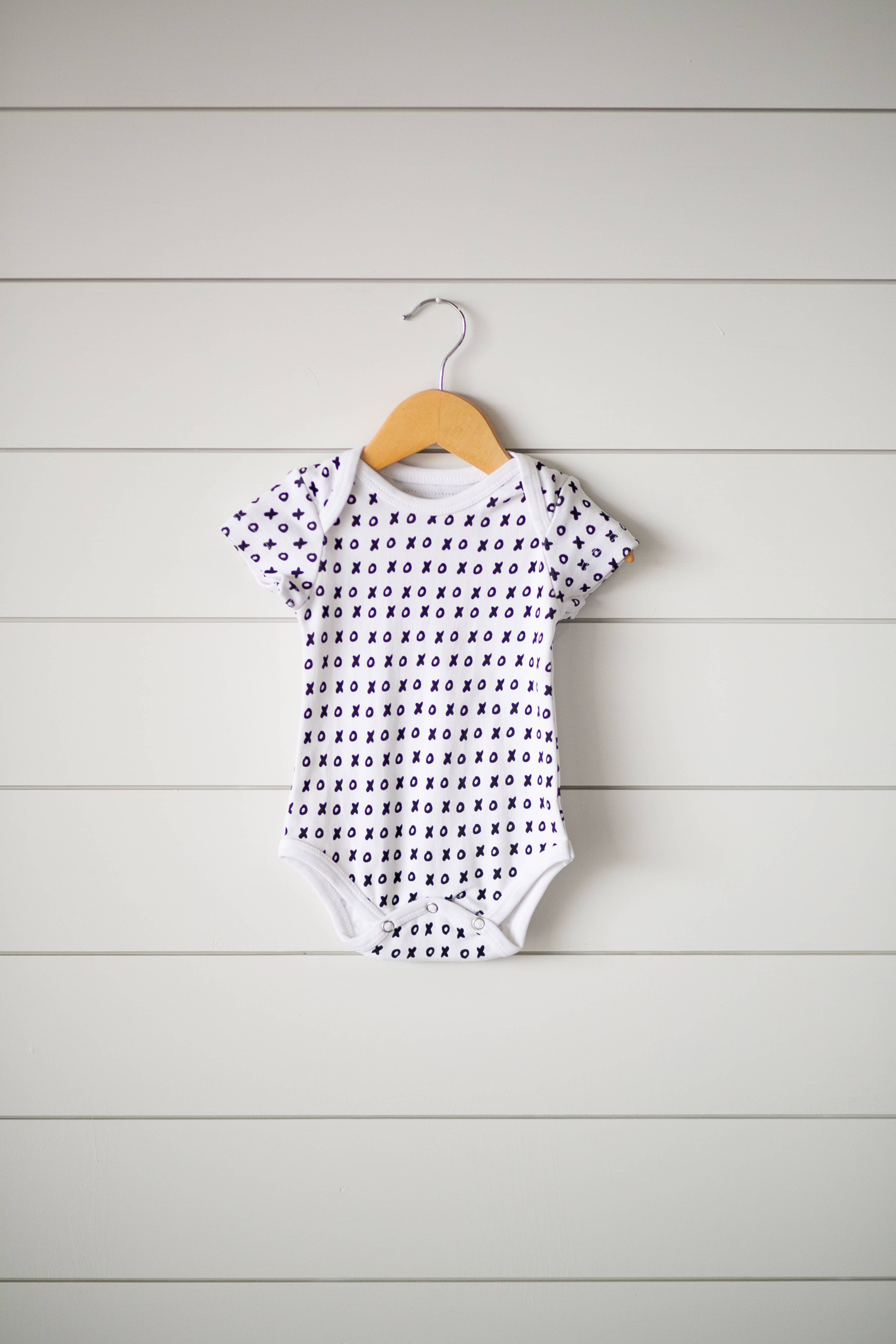 Modern Burlap - Wholesale Bodysuit (Non-Footed) - Baby - Organic Short Sleeve Bodysuit | Solids & Prints26