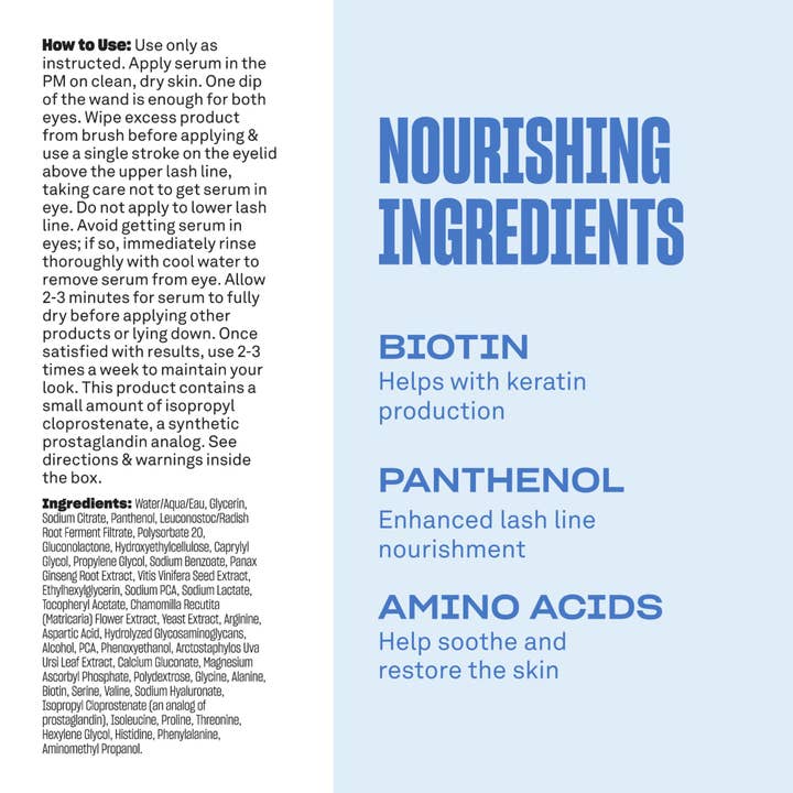 BABE ORIGINAL - Wholesale Eyelash/Brow Serum - Babe Original Essential Lash Serum 1mL6