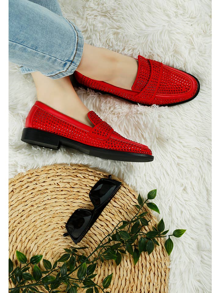 Rag Company – wholesale Loafers – Women's – Hobbs Rhinestones Embellished Loafers12