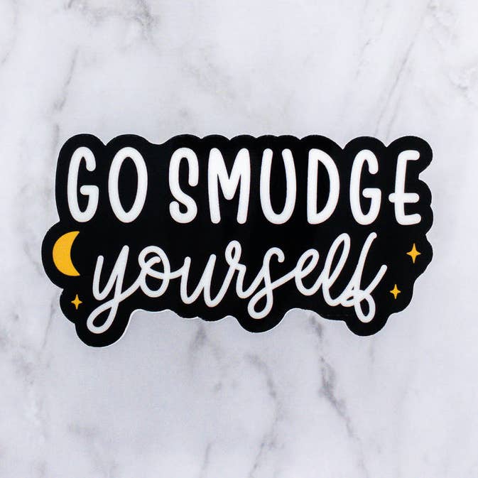 Ga jezelf smeren Magische Spiritualiteit Energie Sticker voor wholesale door MaMarie & Co.