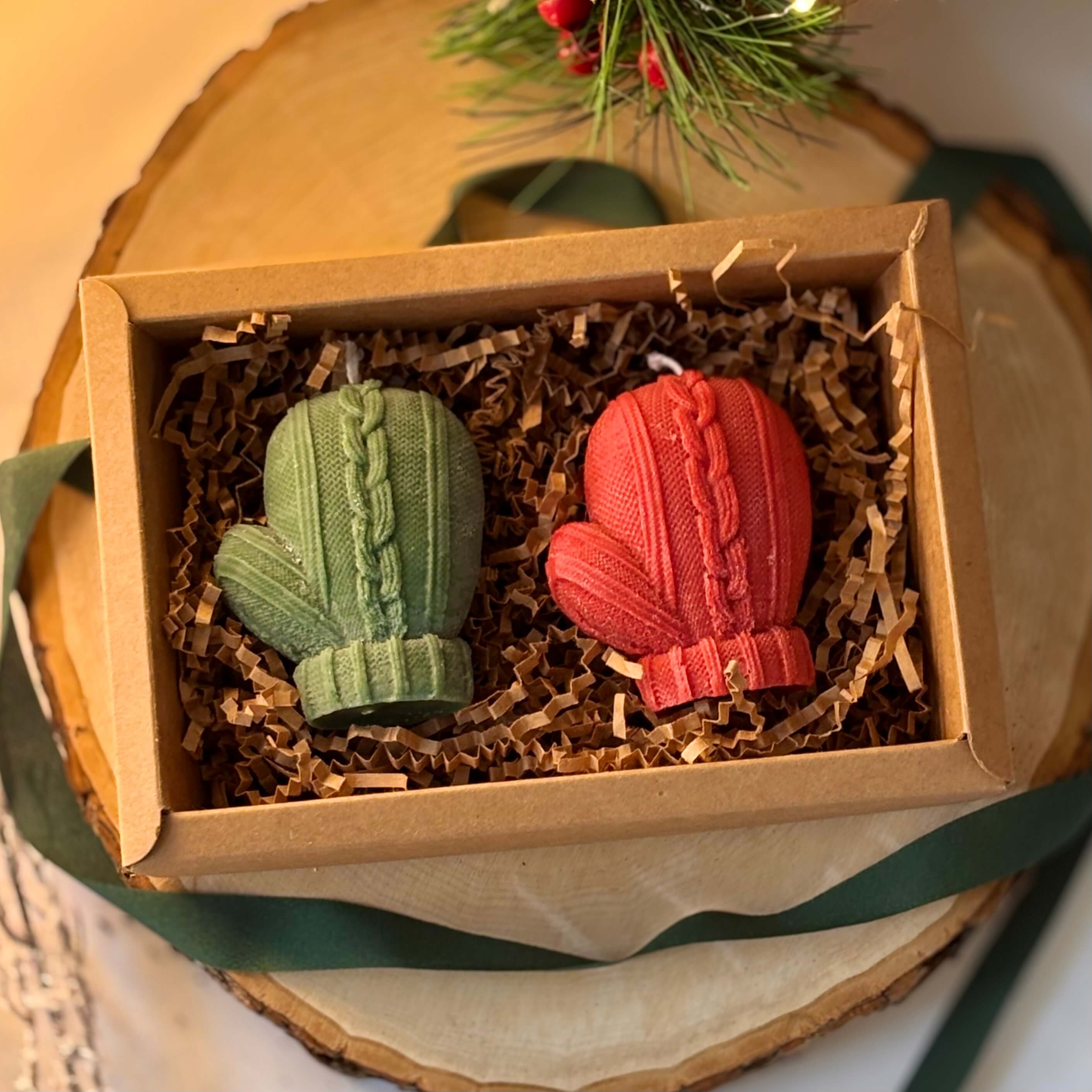 OH MY BOX – Engroshandel Gaveæske – Julegaveæske Vante Lys Sæt Ferie Sojavoks Dekoration1