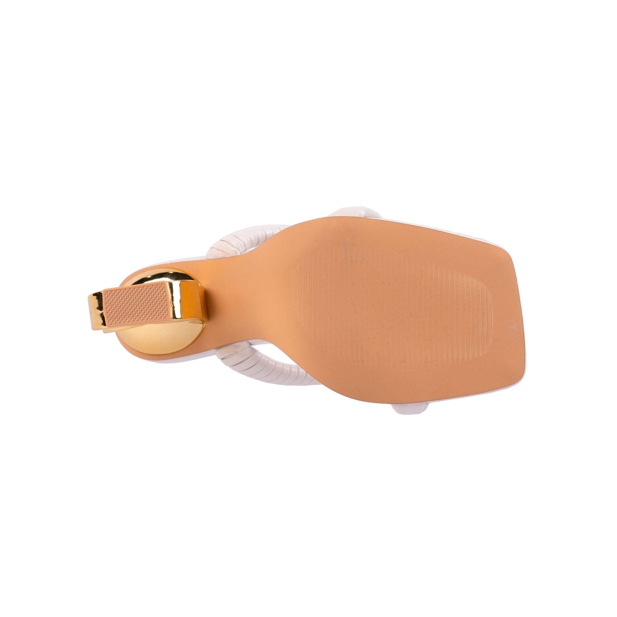 LADY COUTURE – Engroshandel Højhælede sko - Dame – Ninety Union RADDLE metalhæl plisseret tobåndsglide29