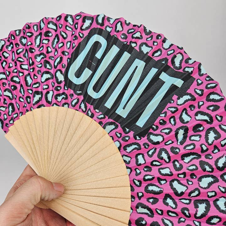 Kleiner faltbarer Holzhandfächer – Fotze für den Großhandel von Dragged out