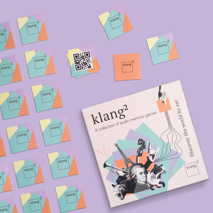 klang² Spielesammlung - QR Edition (Englische Version) für den Großhandel von Klang²