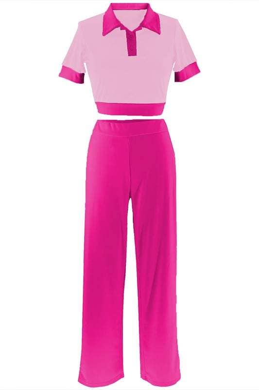Fashion Combination - Vente Ensemble haut et jupe - Femme - ensemble polo et pantalon3