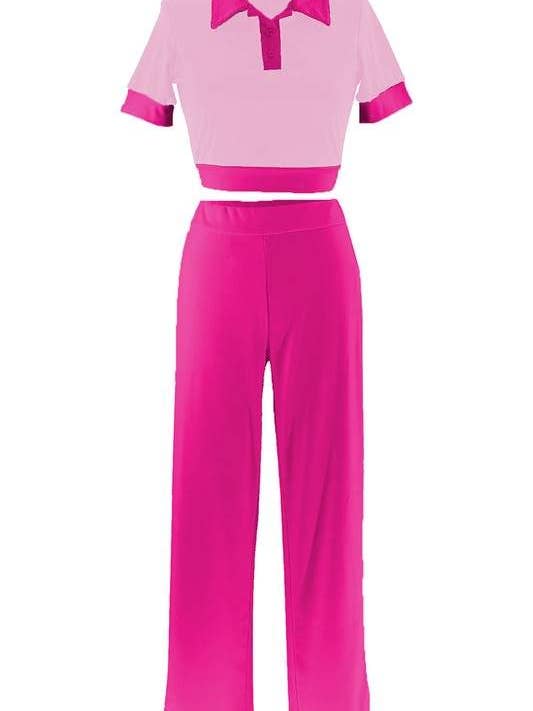 Fashion Combination - Wholesale Top & Skirt Set - Women's - polo tee and pants set3