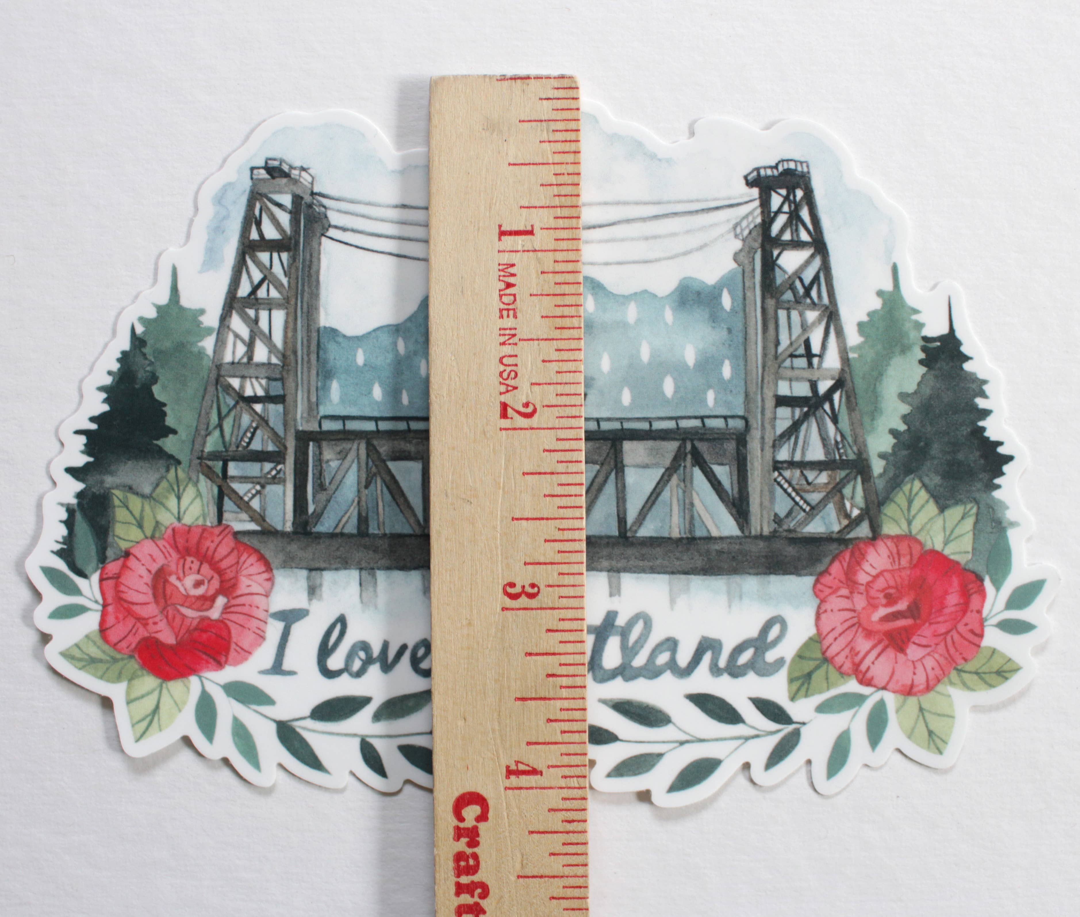 michele maule - Wholesale Sticker - Vinyl Sticker - I Love Portland5