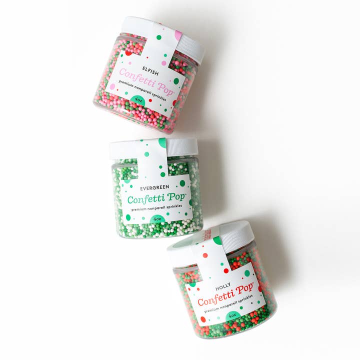Make Bake - Wholesale Sprinkles - Elfish Christmas Sprinkles Cupcake Cake Decorations