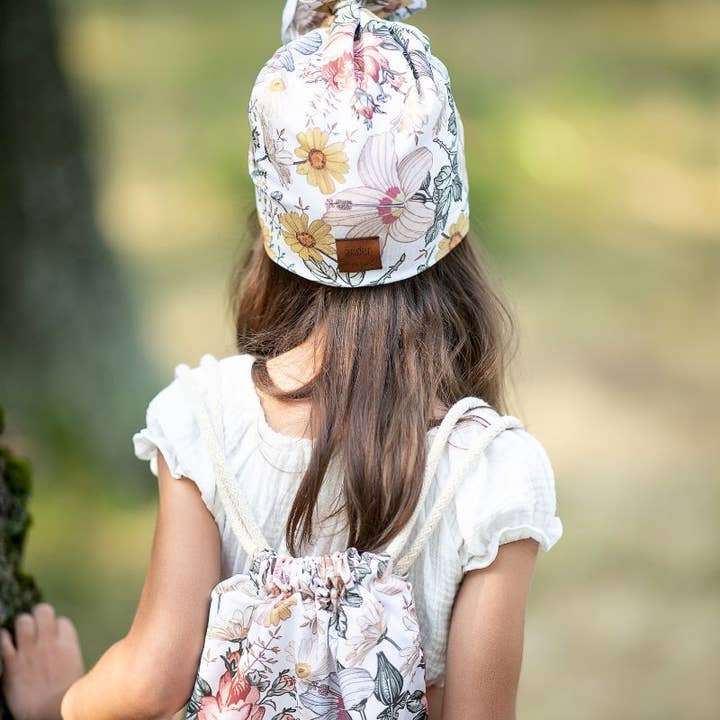 Ander - Venta al por mayor Sombrero - Niños - Gorro turbante de verano para niña de algodón elástico fabricado en Polonia9