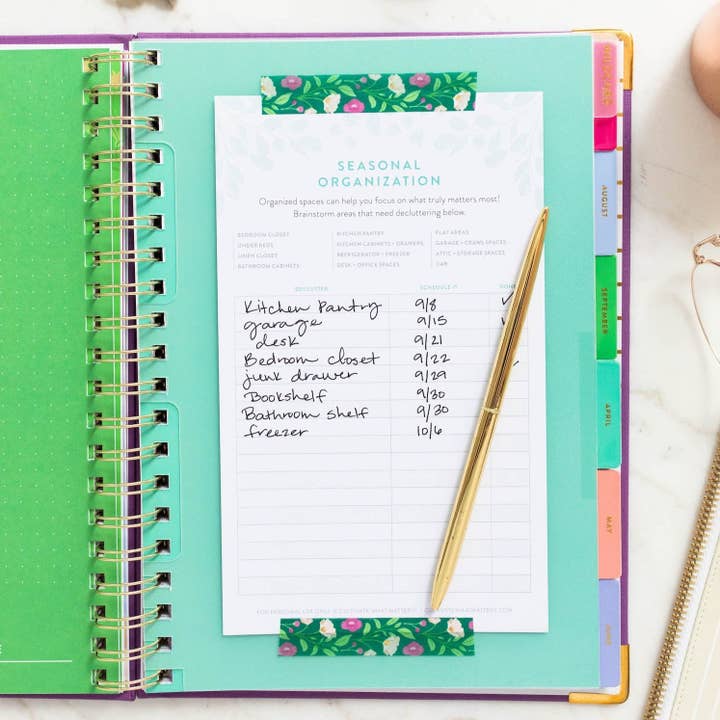 Cultivate What Matters - Wholesale Planner - Wildcard Page Pack | Home & Spaces