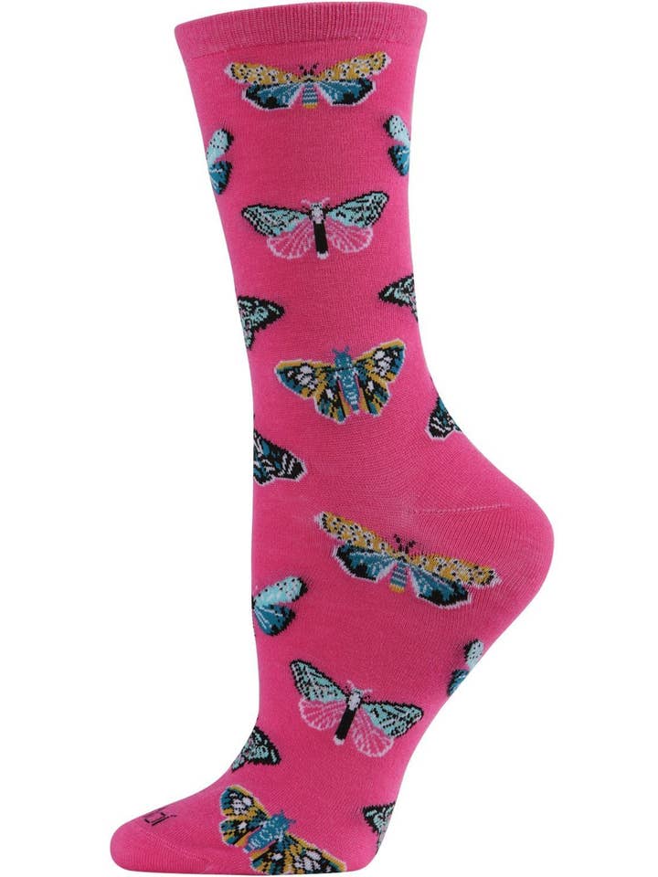 Calcetines MeMoi Butterfly Bamboo Bl para venta al por mayor de Infinity Classics International Inc.