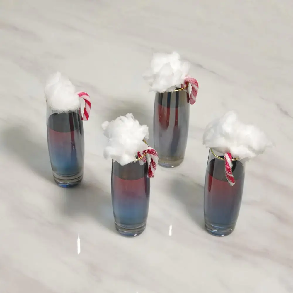 Forma House - Vente Verres à vin - Root7 / Drinkind - Prosecco sans pied 4-pack Noir&Or4