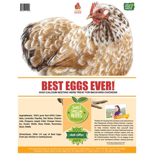 Dahlia Pets - Wholesale Pet Supplement - Not Cat/Dog - Best Eggs Ever! (TM) Nesting Herbs For Pet Chickens9