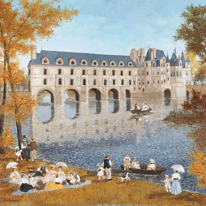 Wilson Jeux – wholesale Pussel - Vuxen – Träpussel - CHENONCEAU-SLOTTET