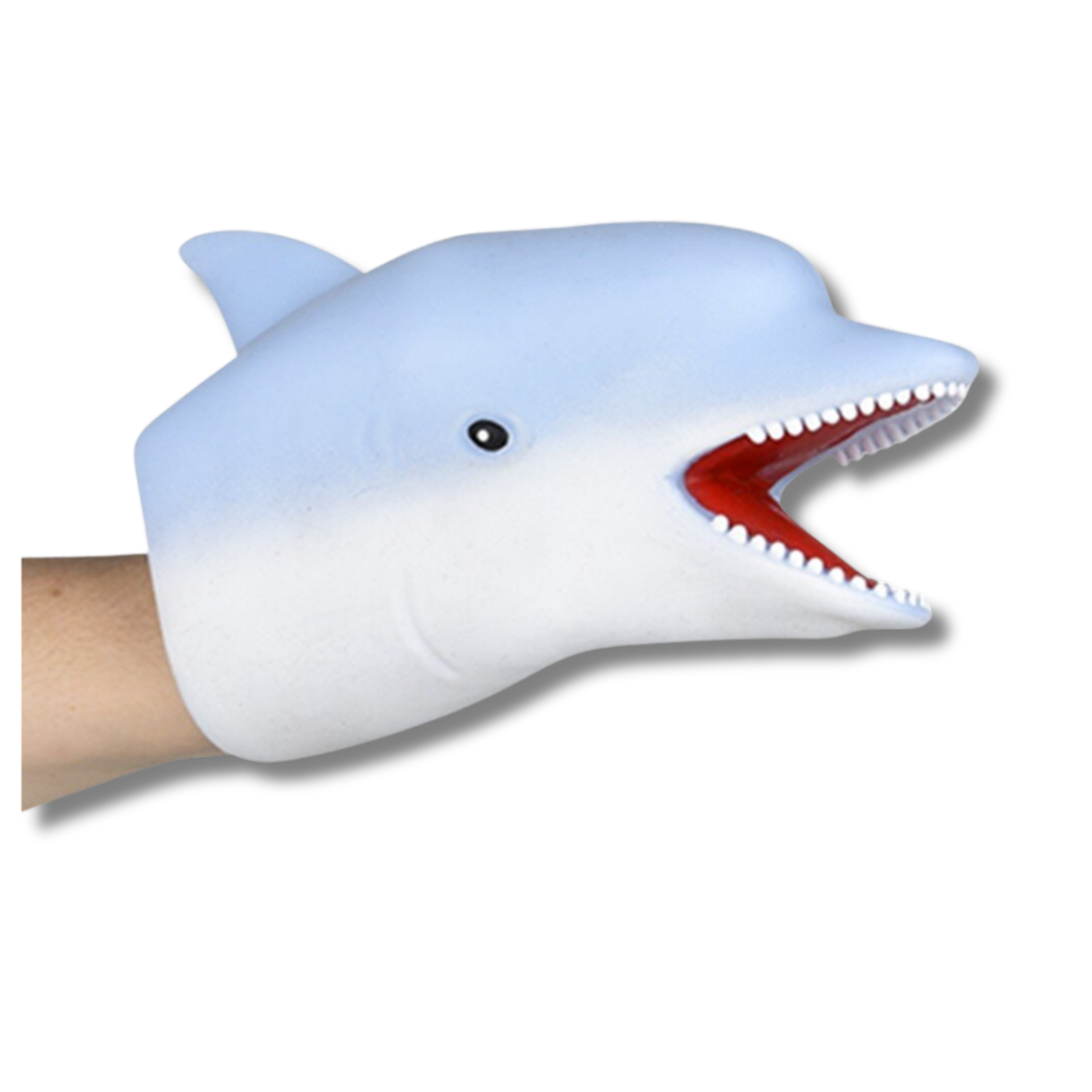 Pagdee Kids Juniors - Wholesale Puppet - Kids & Baby - Holiday Décor Dolphin Stretchy Hand Puppet Kids Toys1