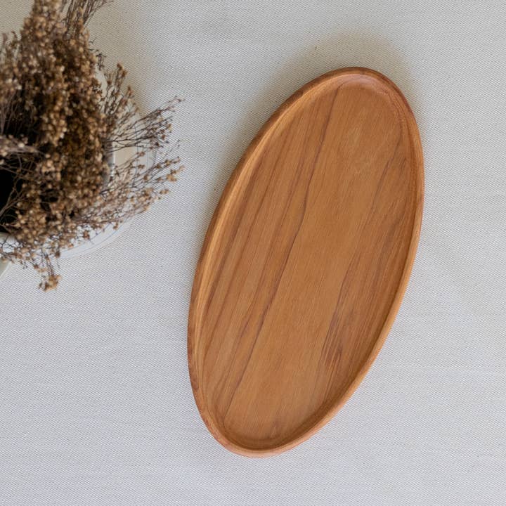 TIMBERMADE - Wholesale Platter - OVAL WOOD SERVING PLATTER