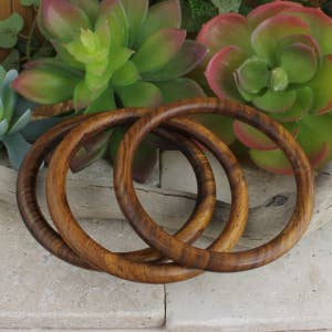 Unfinished Wood Rings for Crafts, Macrame and Jewelry, Woodpeckers