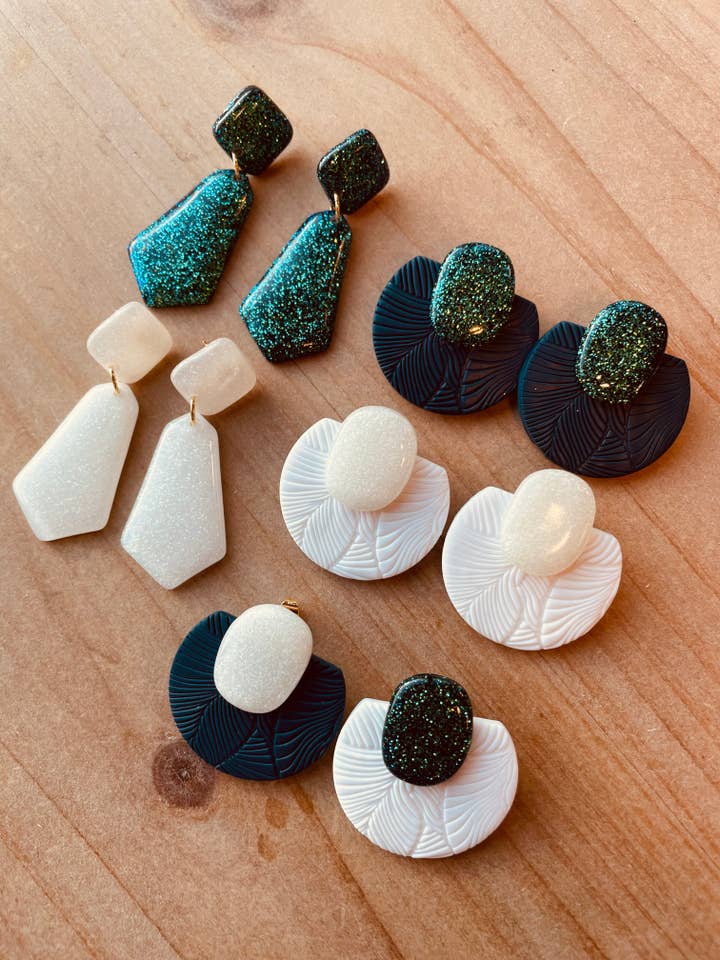 Orecchini cocktail artigianali ByM Mania per la vendita all'ingrosso da parte di ByM Mania