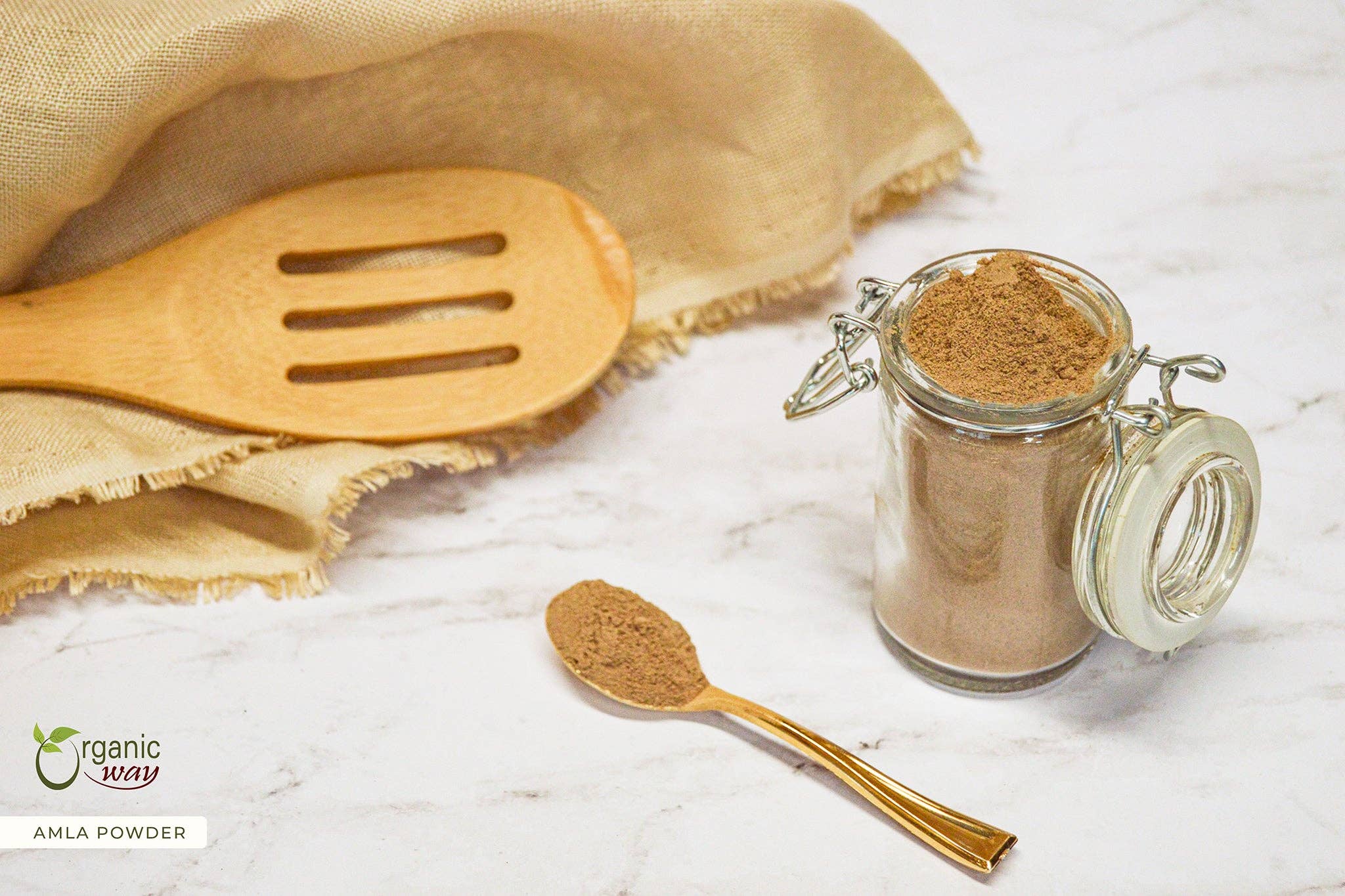 Organic Way LLC - Wholesale Protein/Superfood Powder - Amla/Indian Gooseberry Powder (Phyllanthus emblica) - Kosher Certified | Raw, Vegan, Non GMO & Gluten Free | USDA Certified | Origin - India3