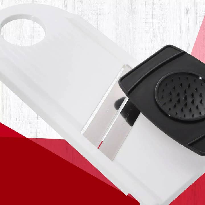 Zenker - Wholesale Kitchen Tool/Gadget - Fackelmann Basic manual kitchen mandoline with double blade and hand guard1