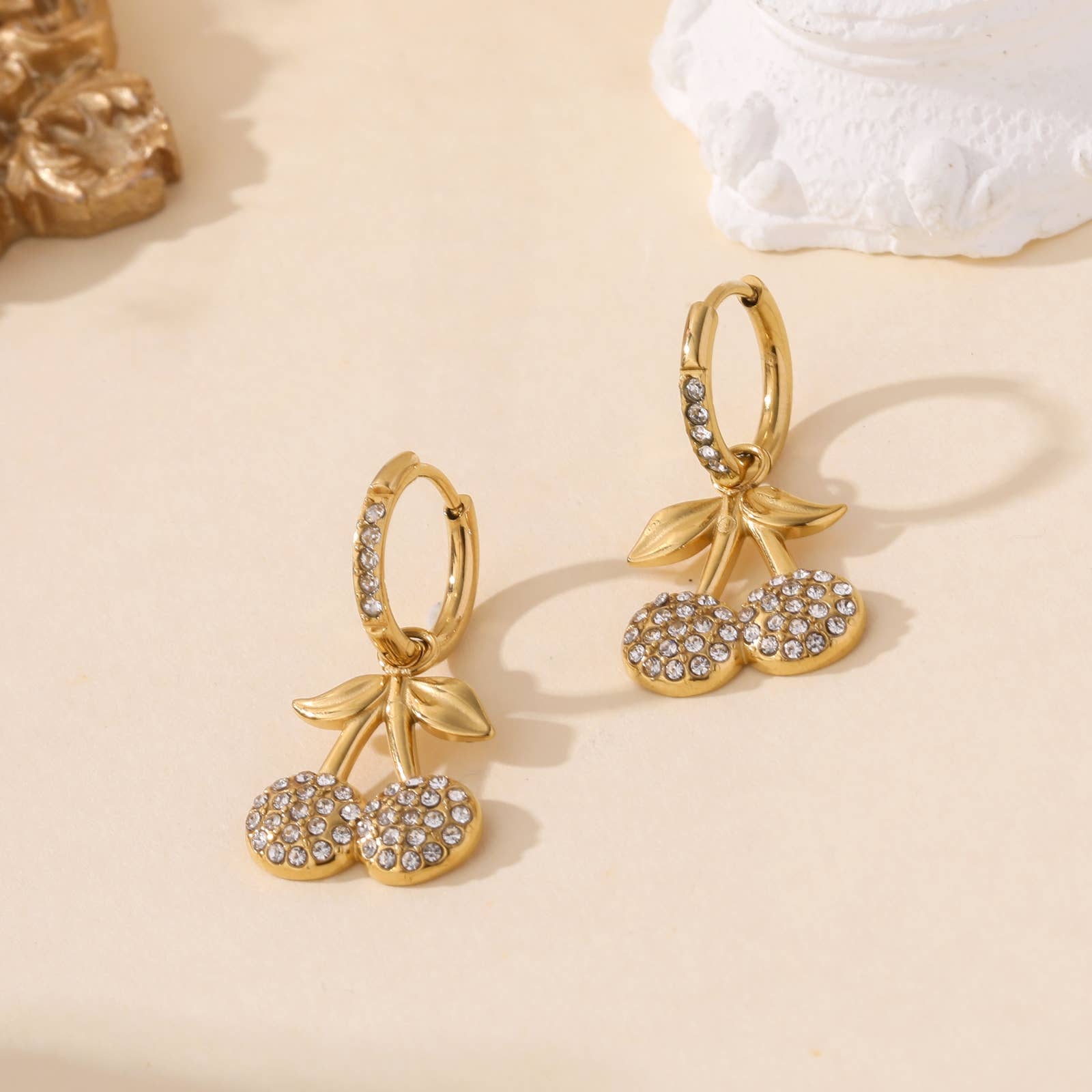 Gold Gwendolyn - Drop Earrings for wholesale on Faire0