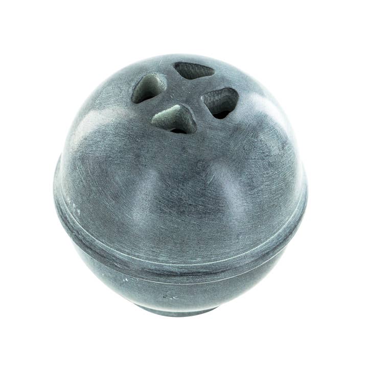 Kumo gray stone incense holder for wholesale by AROMANDISE