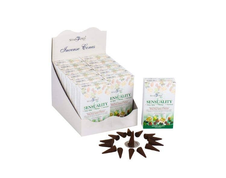 Crystal Magick Wholesale Ltd - Wholesale Wierook - Stamford Sensuality Cones0