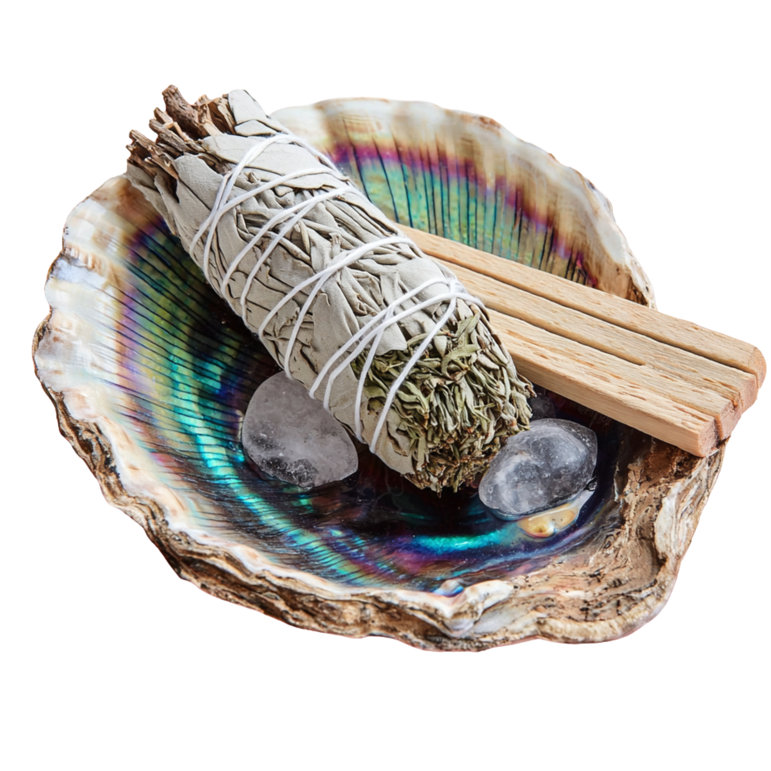Orglamix - Wholesale Smudge Plate - Abalone Shell Dish | Paua Home Decor Smudging Healing Ritual2