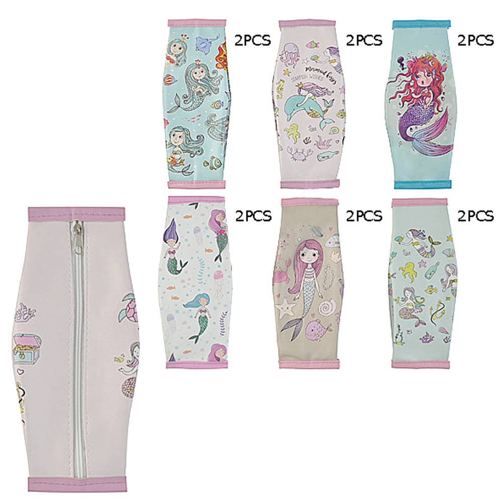 Sensibling Corp. – wholesale Pencil case/pouch – 12PCS - Mermaid Printed Pencil Cases1