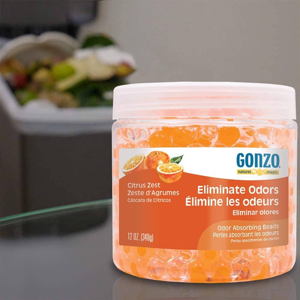 Innovarix - Wholesale Air Freshener - Natural Magic Fragrance Beads - Odor Eliminator, Citrus 12Oz4