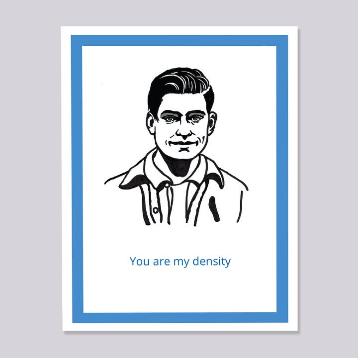 Tillbaka till framtiden George McFly Illustrerat kort för wholesale av Design Corner