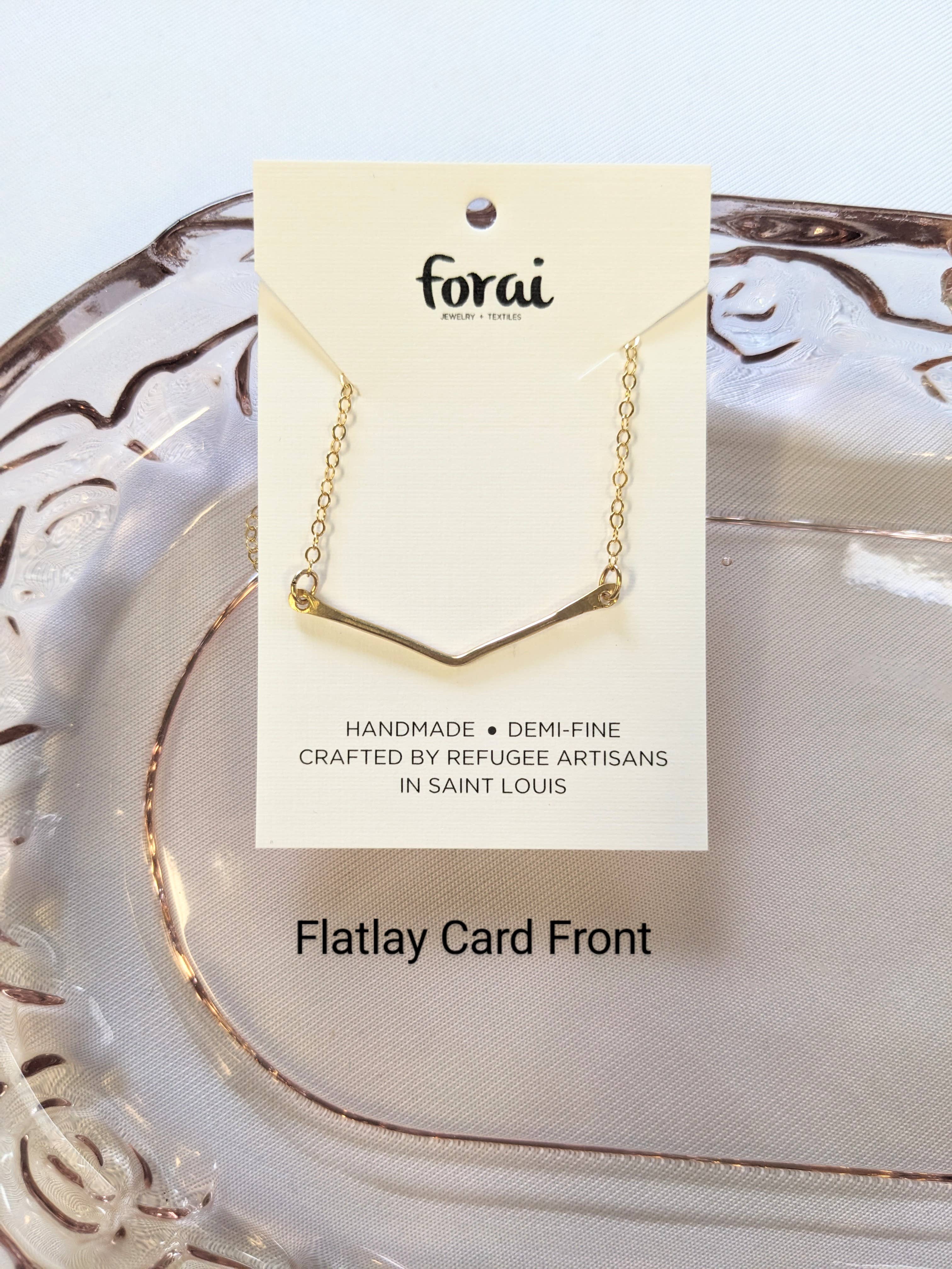 Forai - Wholesale Pendant/Charm Necklace - Esther Necklace in 14k Gold Filled/Brass6