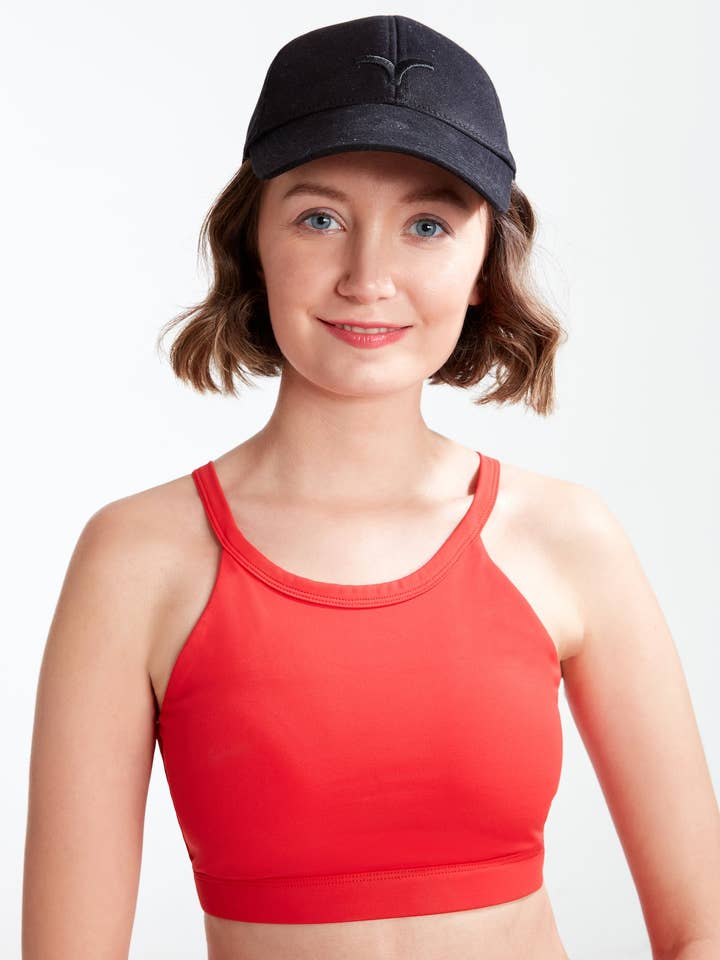 Solid Cap Baseball Hat - Zwart voor wholesale door Birdiejay