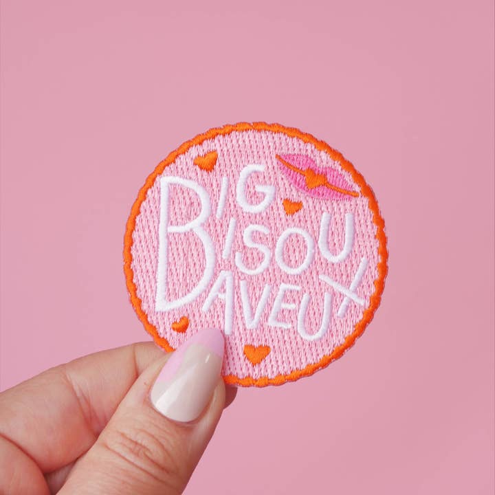 MALICIEUSE - Wholesale Patch - Big Slobbery Kiss Iron-On Patch